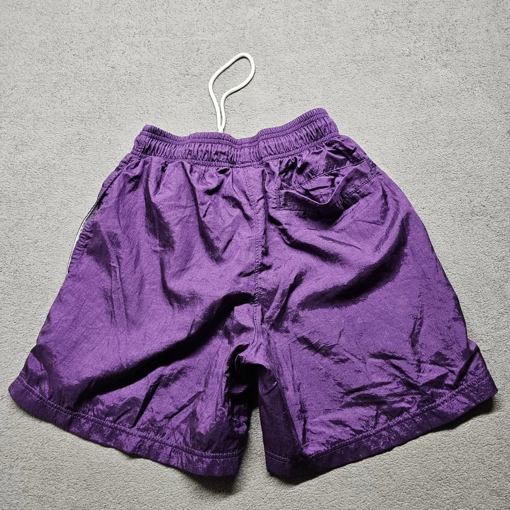 Champion Mens Purple Nylon Mesh Lined Athletic Shorts Small 84441 PRC Sportswear